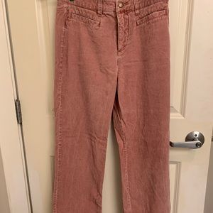 Roxy Corduroy Flare Pale Pink Pants